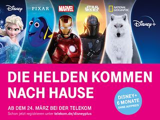 Disney und Deutsche Telekom verkünden exklusiven Deal.