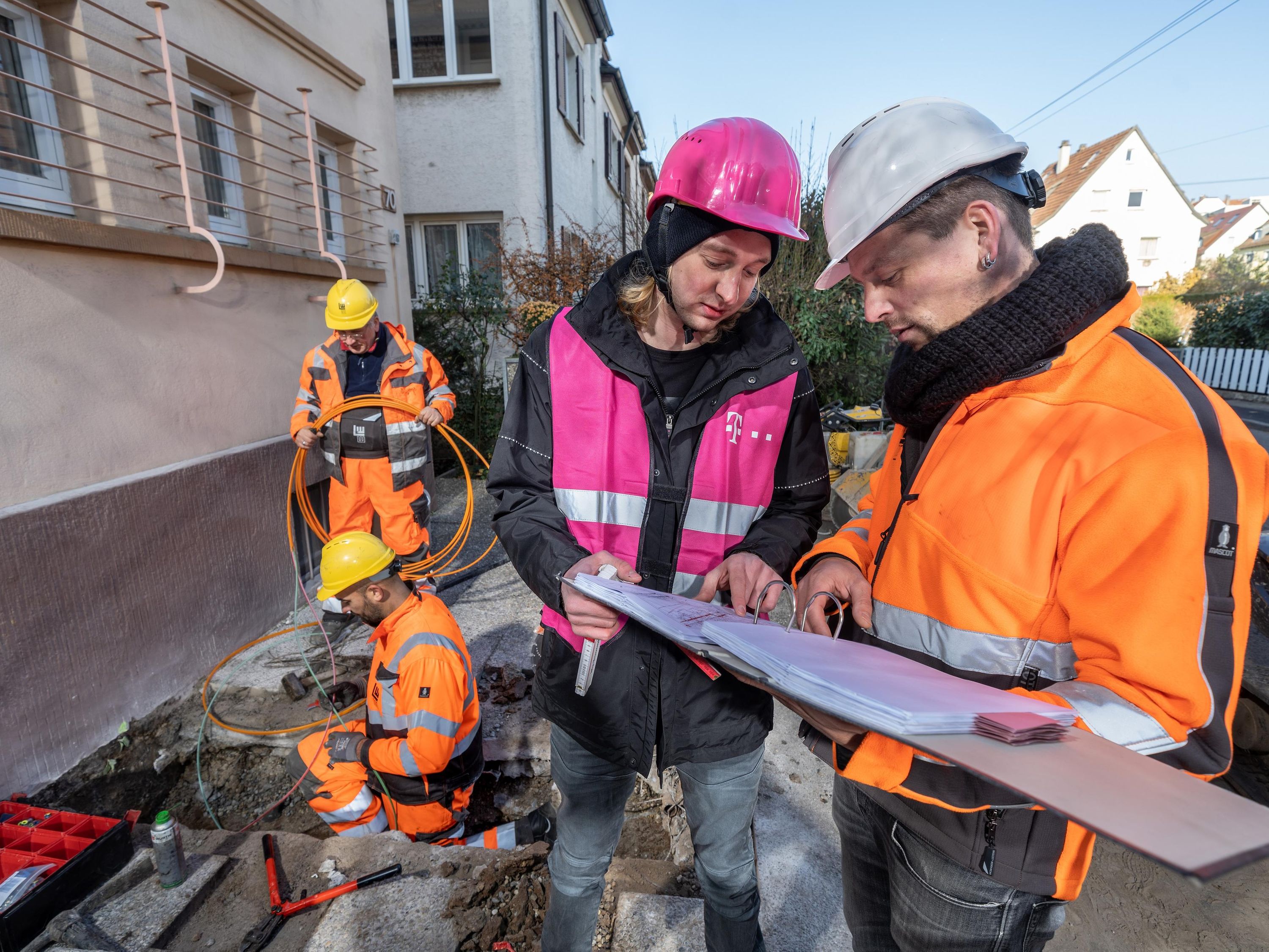 Fotos Netzausbau | Deutsche Telekom