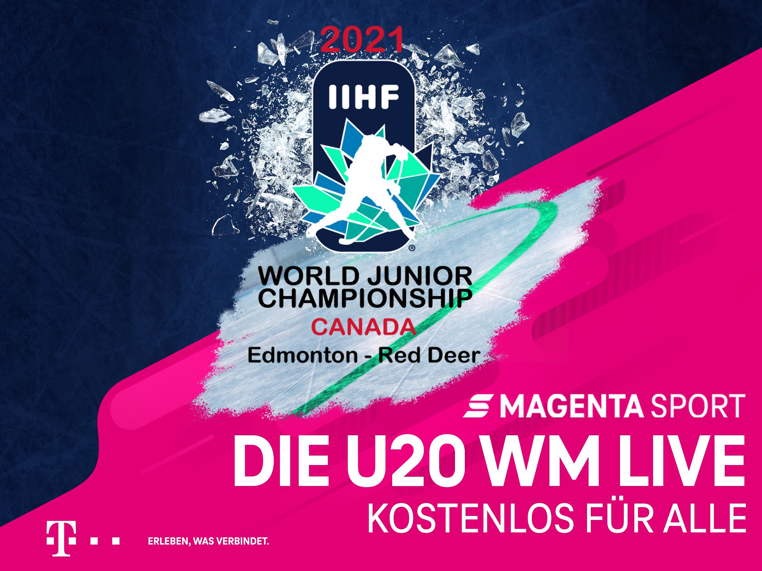 MagentaSport zeigt U20EishockeyWM live und frei empfangbar Deutsche