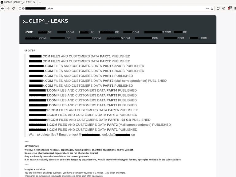 Inside Of CL0P’s Ransomware Operation | Deutsche Telekom