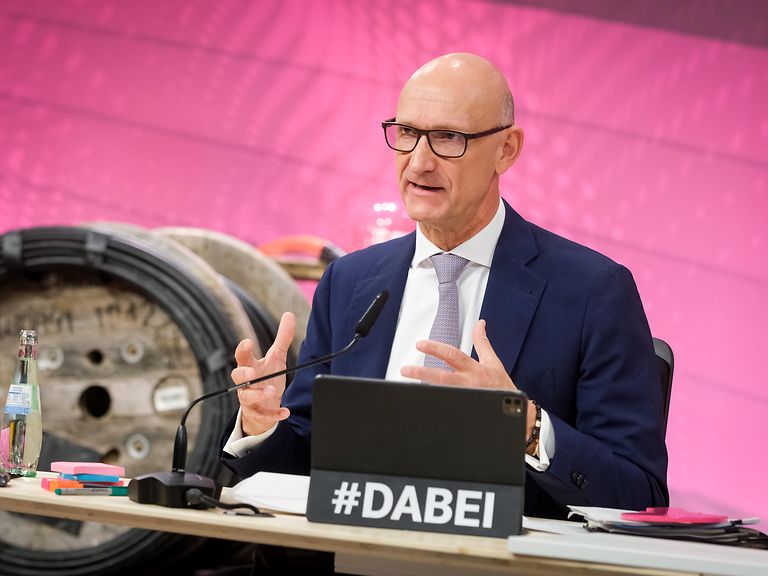 Timotheus Höttges, CEO Deutsche Telekom AG.
