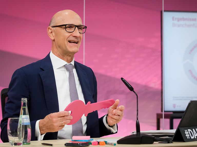 Timotheus Höttges, CEO Deutsche Telekom AG.