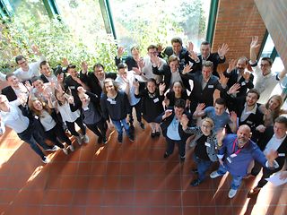 Group picture of the best budding industrial engineers in Germany