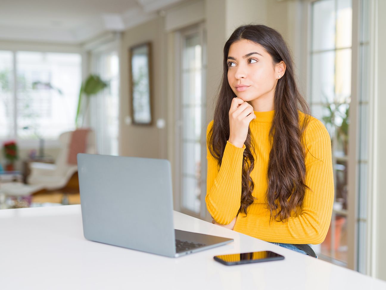 Woman on Laptop
