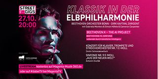 Erster Telekom Street Gig Klassik am 27. Oktober in der Elbphilharmonie in Hamburg mit „Beethoven X.