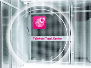 Logo für das Telekom Trust Center