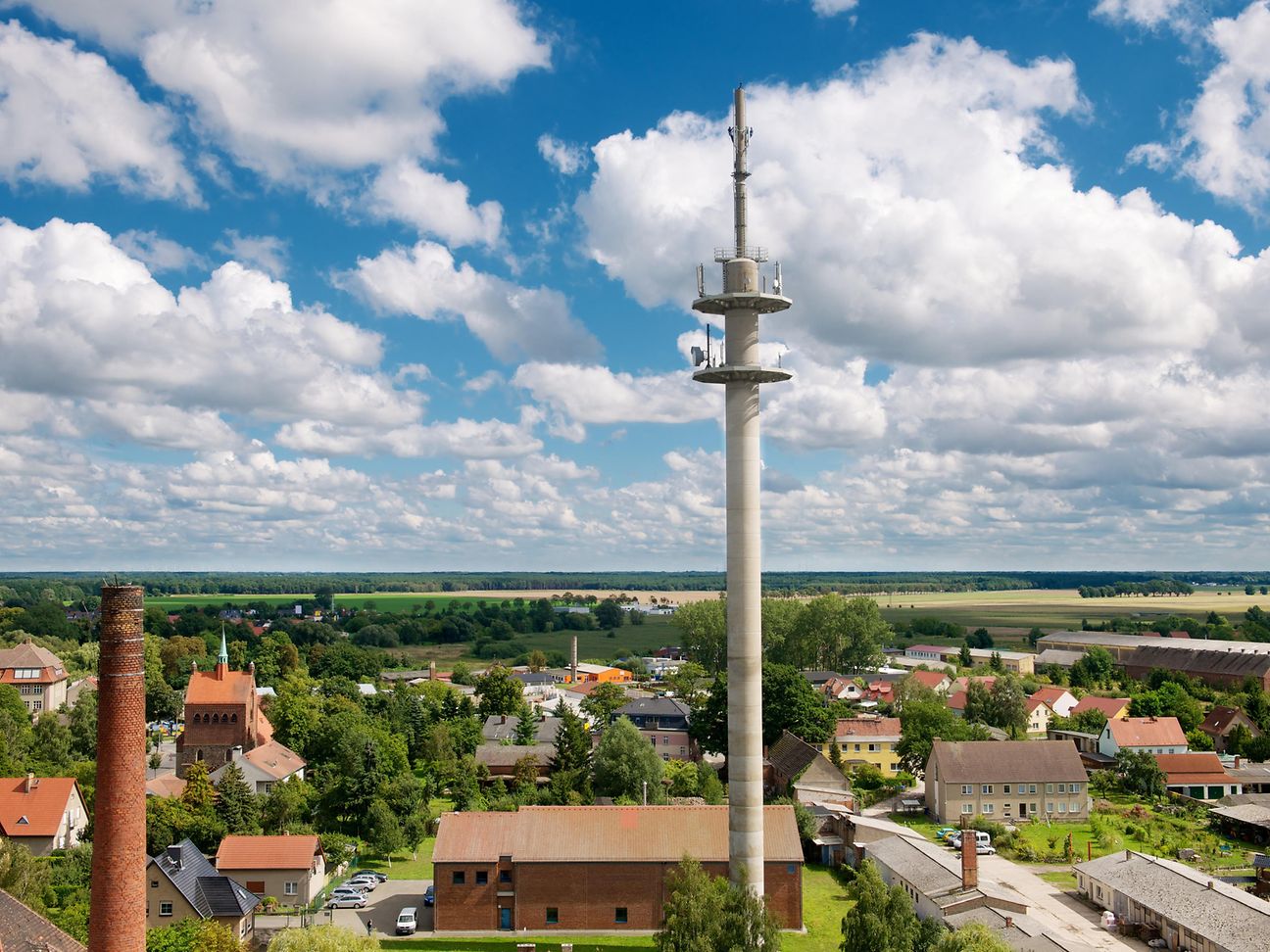 Ein LTE-Sendemast 
