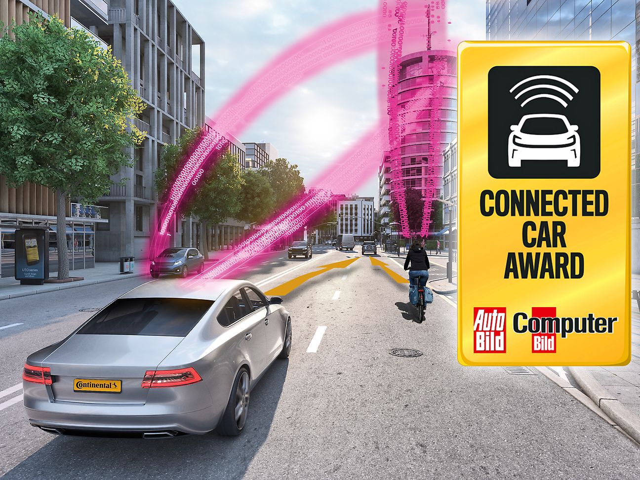 Logo of Connected Car Award.